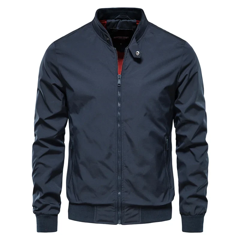 Herren Stehkragen-Mid-Season-Jacke - Image 4