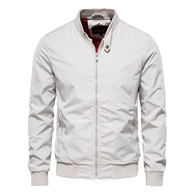 Herren Stehkragen-Mid-Season-Jacke - Image 5