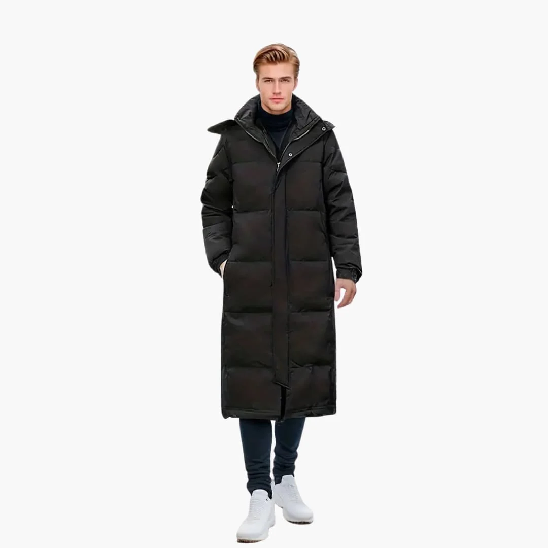 Herren Steppjacke Winter mit vollem Reißverschluss - Image 2