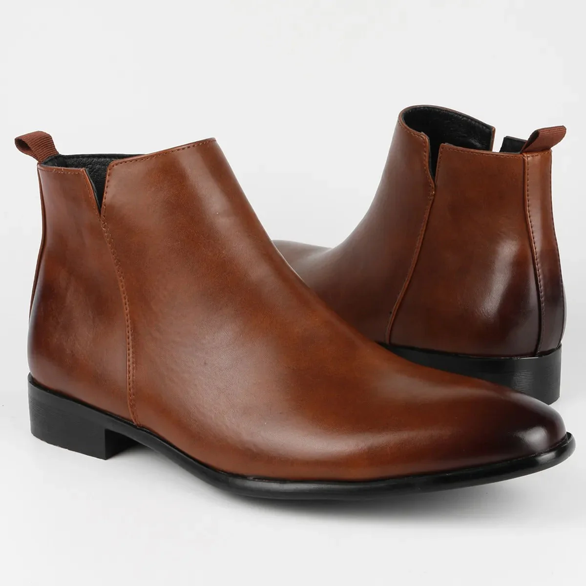 Herren Stiefel | Glatte Schaftform mit elastischem Seiteneinsatz - Image 11