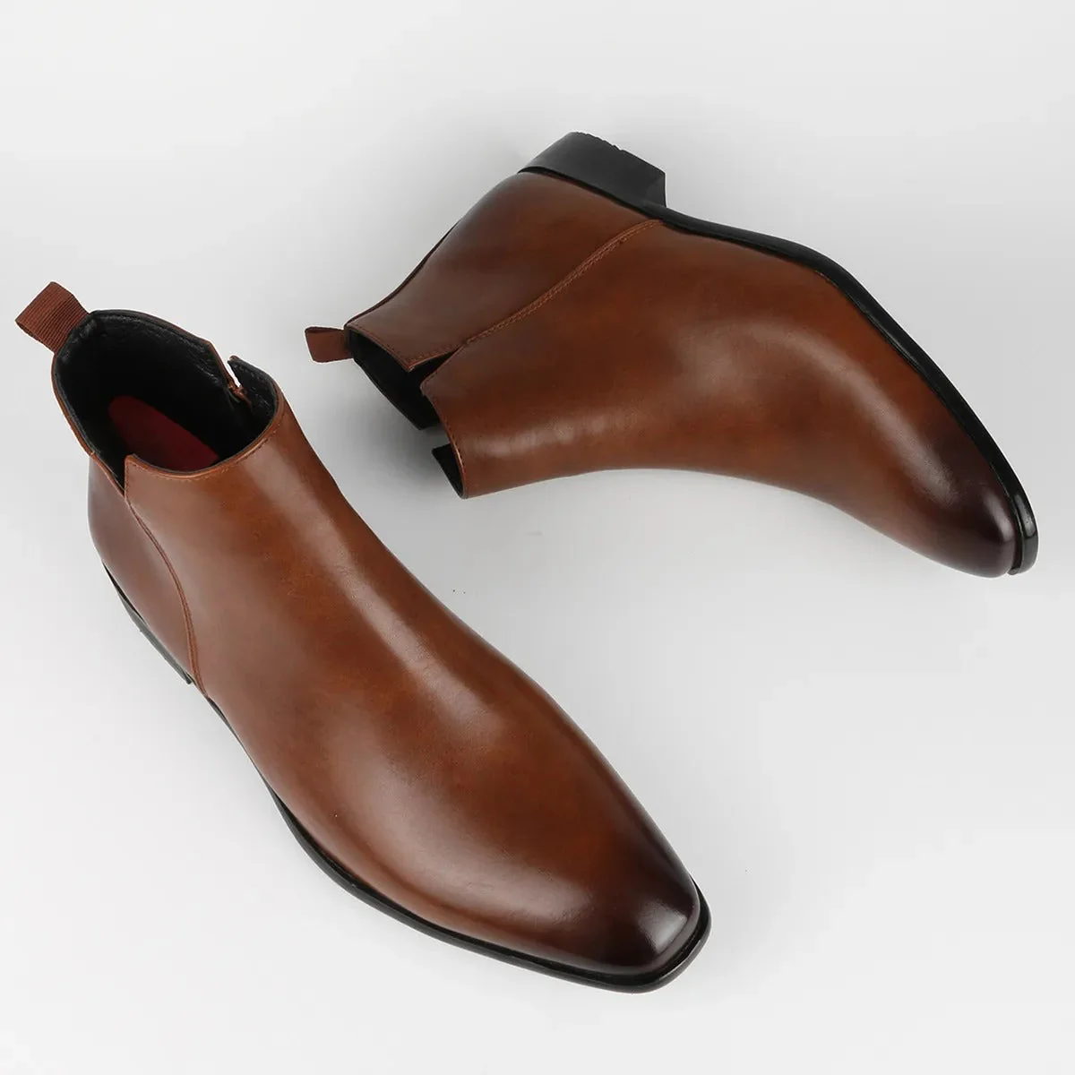 Herren Stiefel | Glatte Schaftform mit elastischem Seiteneinsatz - Image 12