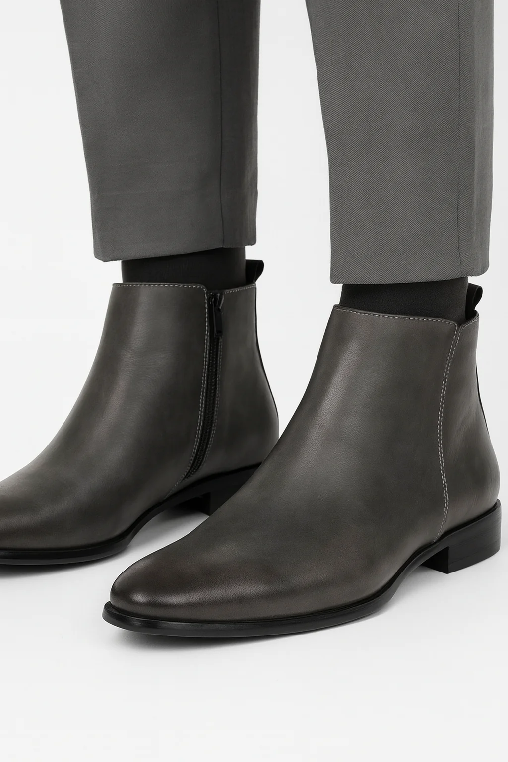 Herren Stiefel | Glatte Schaftform mit elastischem Seiteneinsatz - Image 16