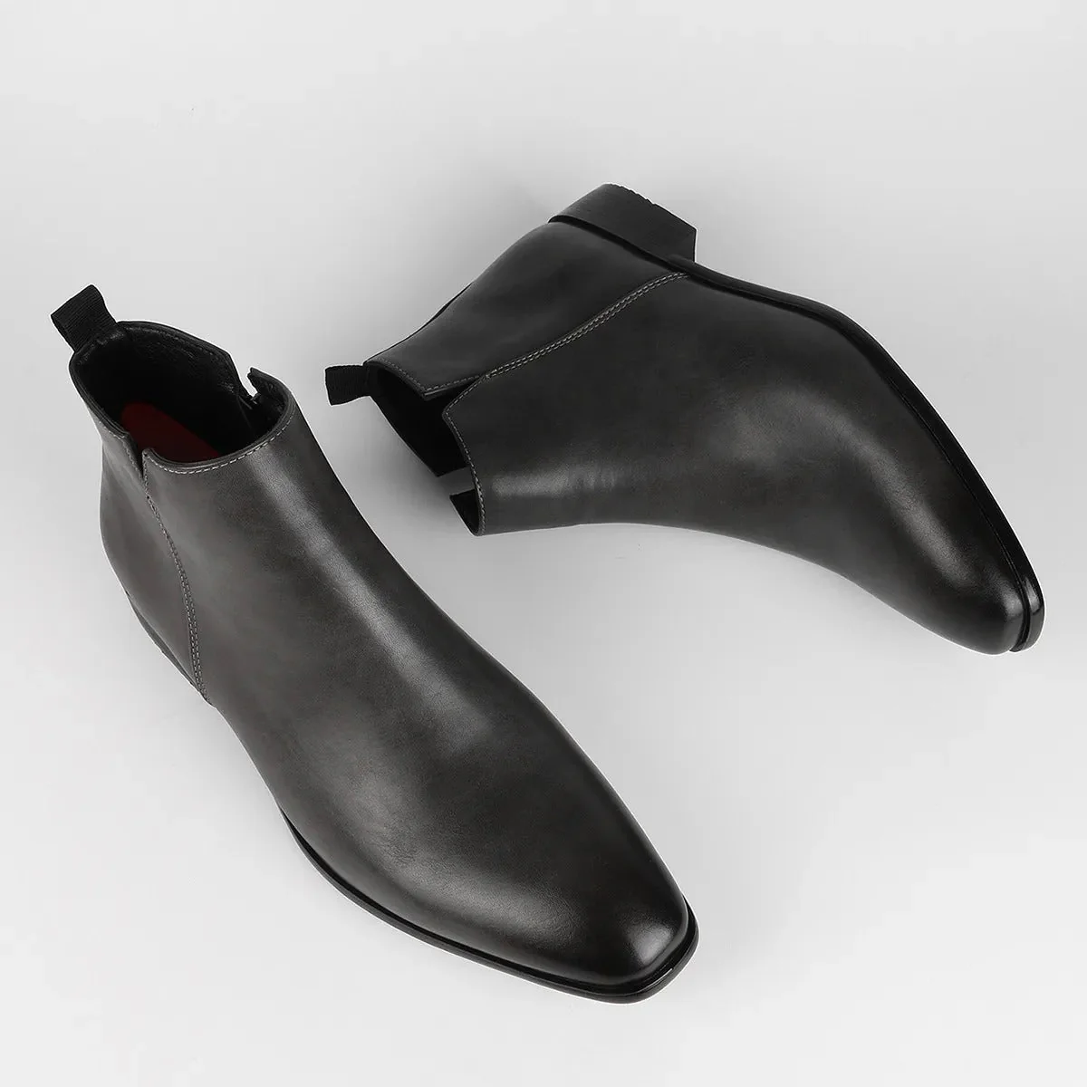 Herren Stiefel | Glatte Schaftform mit elastischem Seiteneinsatz - Image 6