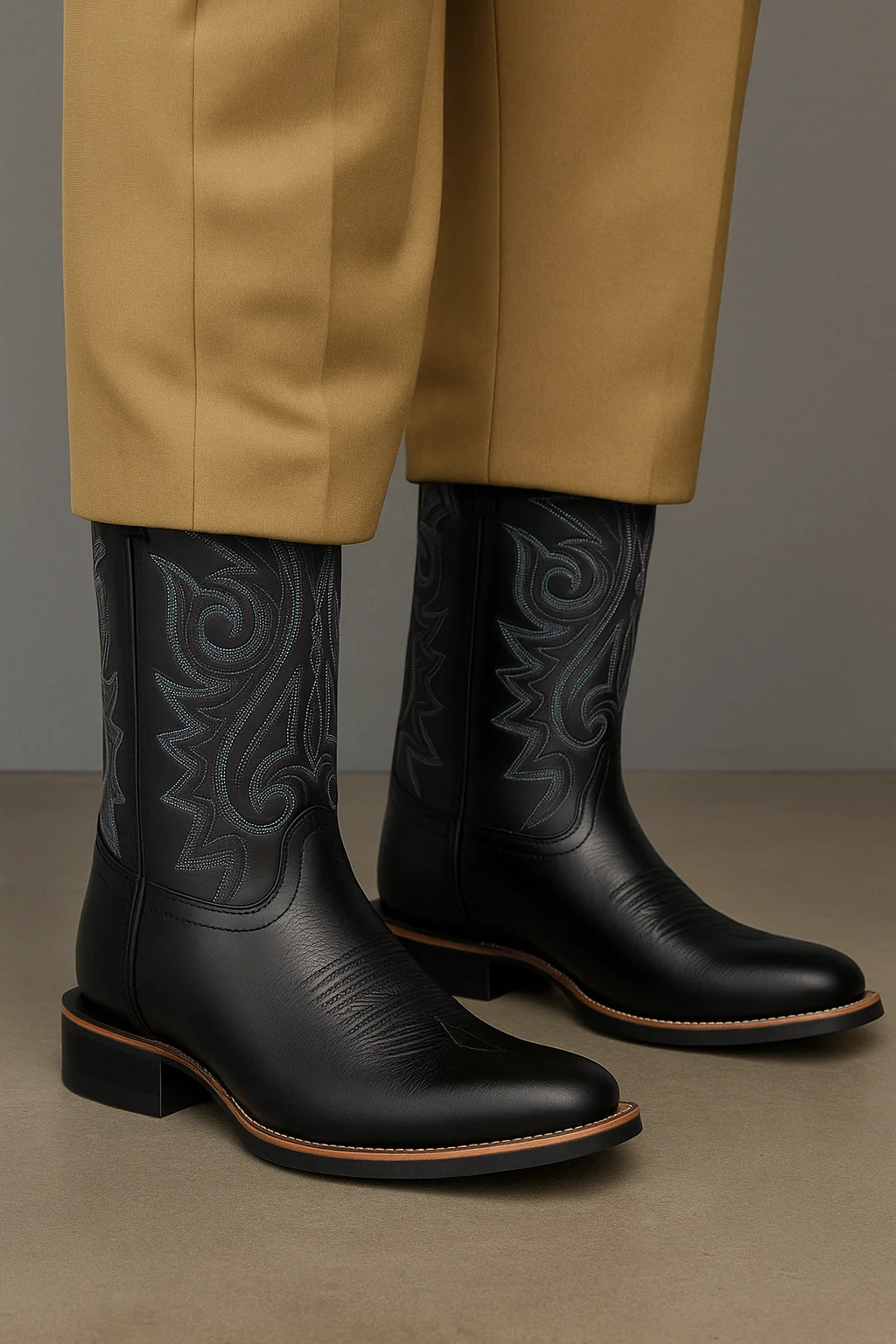Herren Stiefel | Hohe Schaftform mit markanter Linienkontur - Image 5