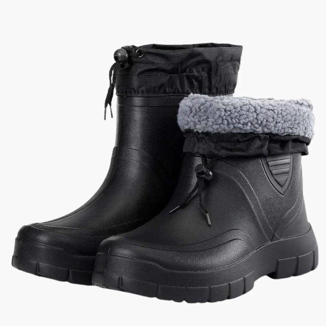 Herren Stiefel mit Futter und Kordelzugverschluss - Image 3