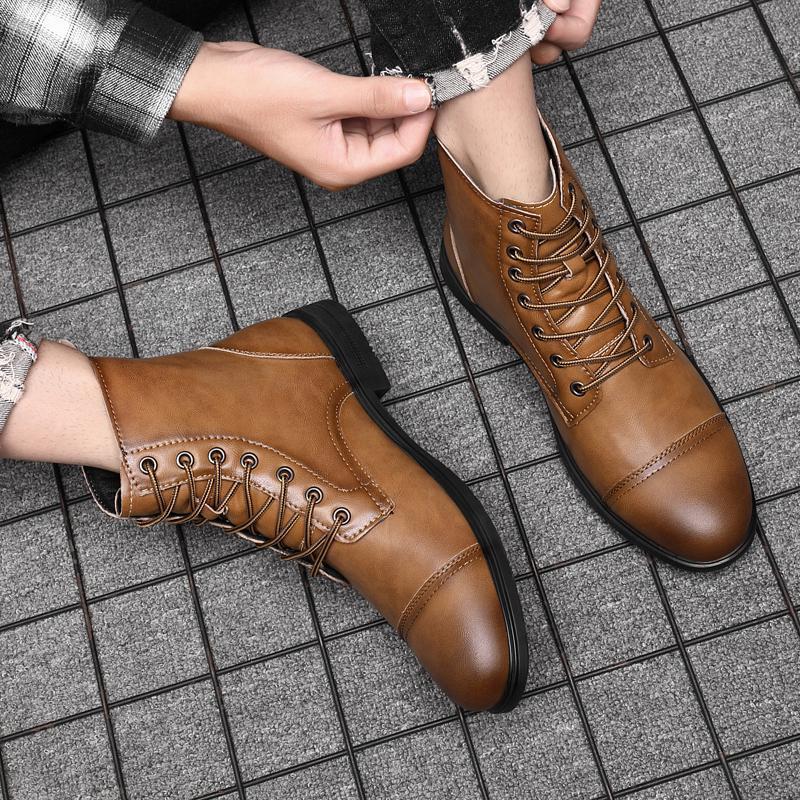 Herren Stiefel | Schnürfront mit durchgehender Schafthöhe - Image 14
