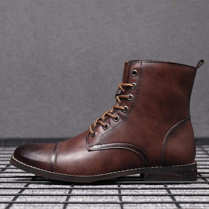 Herren Stiefel | Schnürfront mit durchgehender Schafthöhe - Image 2