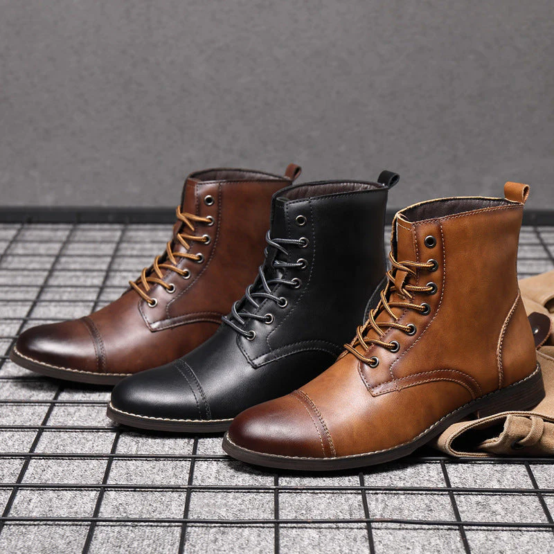 Herren Stiefel | Schnürfront mit durchgehender Schafthöhe - Image 24