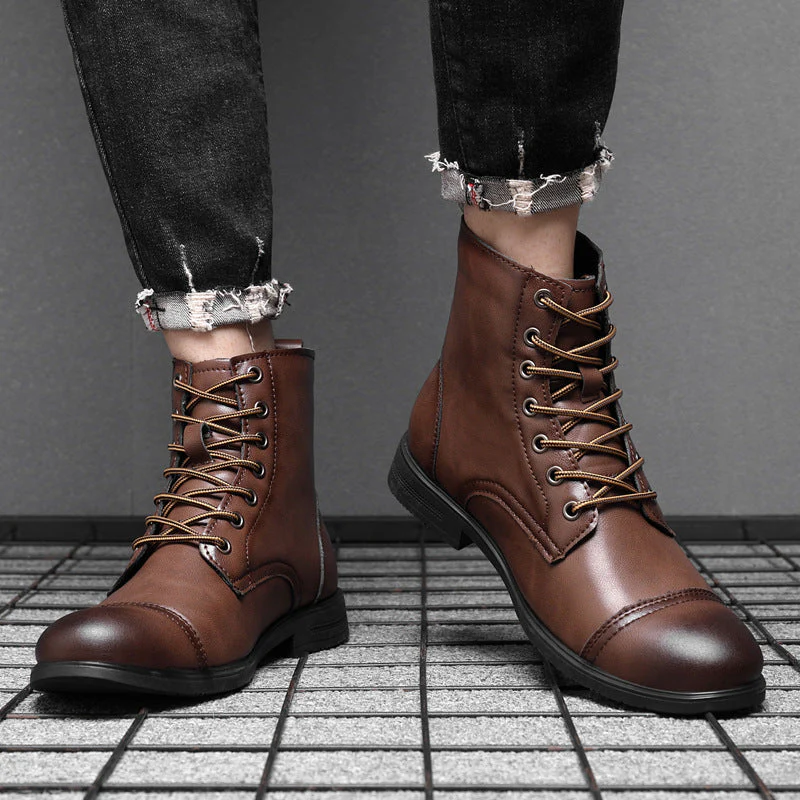 Herren Stiefel | Schnürfront mit durchgehender Schafthöhe - Image 6