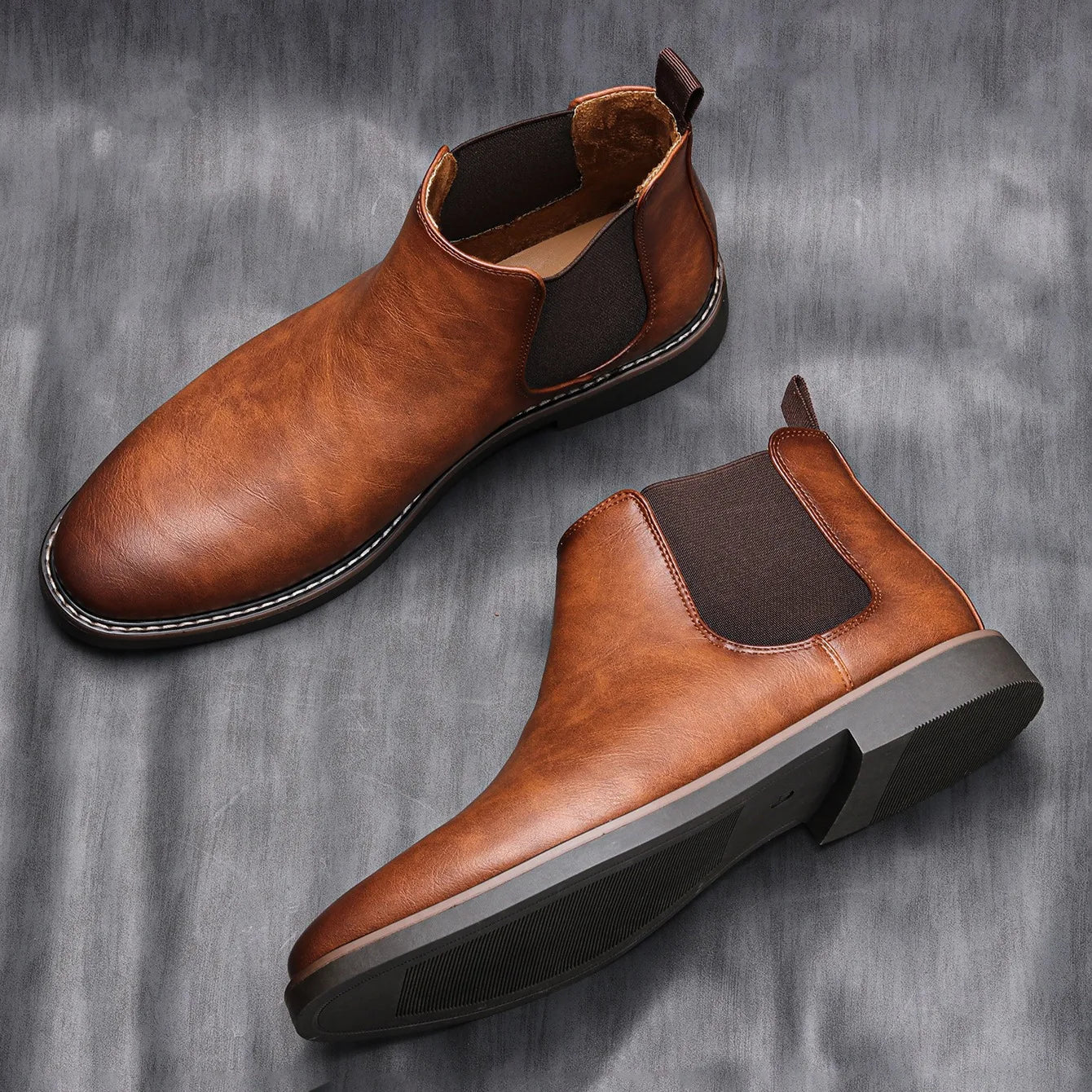 Herren Stiefel | Seitlicher Einstieg mit geschlossener Form - Image 3