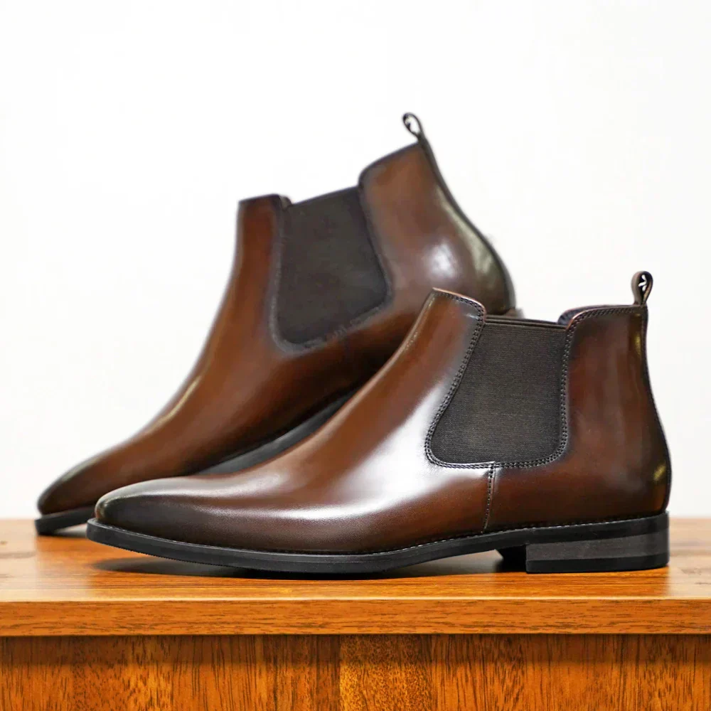Herren Stiefeletten | Schlichte Form mit geschlossener Kontur - Image 3