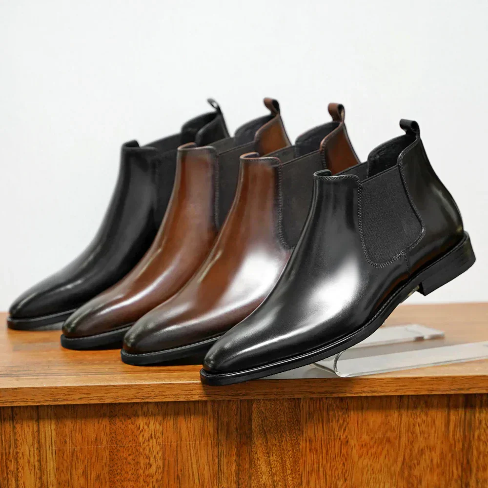 Herren Stiefeletten | Schlichte Form mit geschlossener Kontur - Image 4