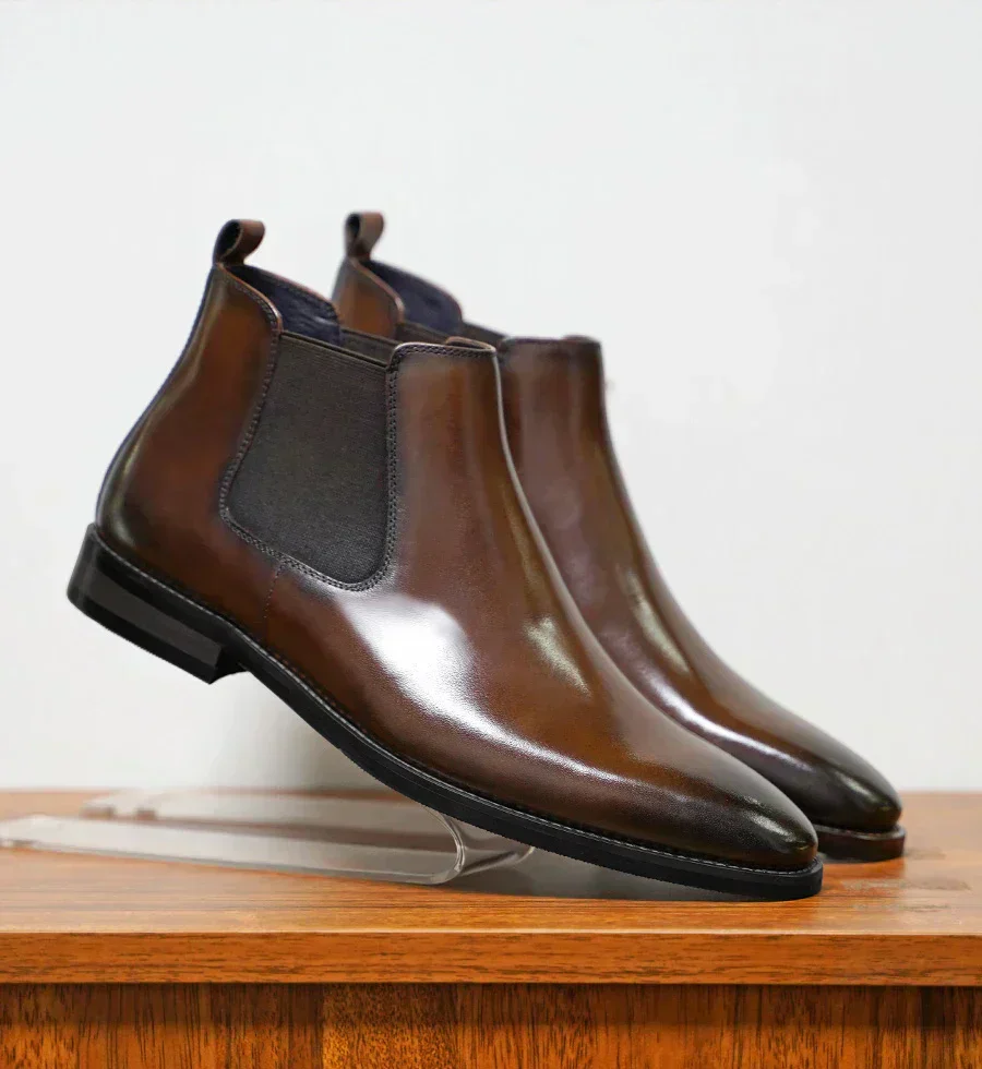 Herren Stiefeletten | Schlichte Form mit geschlossener Kontur - Image 5