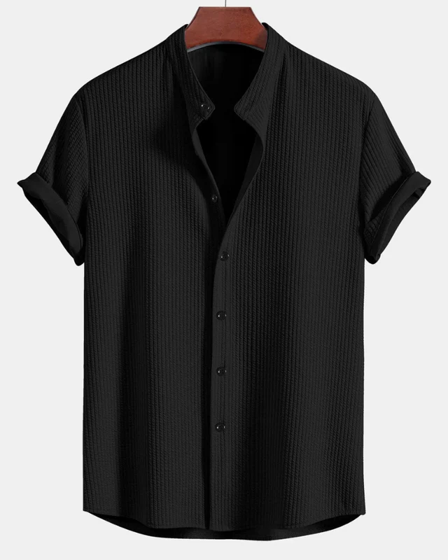 Herren Stilvolles Polo Shirt | Eleganter Stehkragen - Image 5