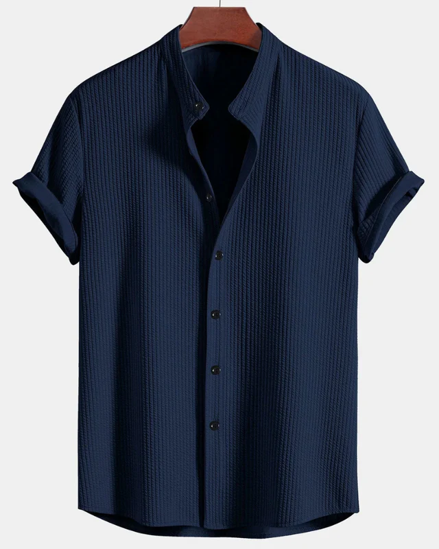 Herren Stilvolles Polo Shirt | Eleganter Stehkragen - Image 8