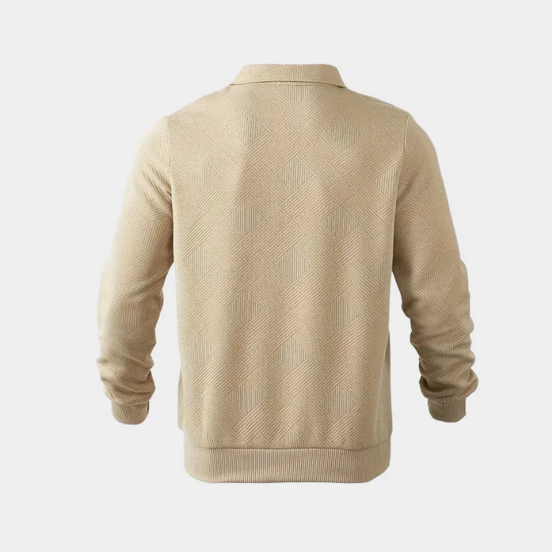 Herren stylischer warmer Pullover | reißverschluss - Image 6
