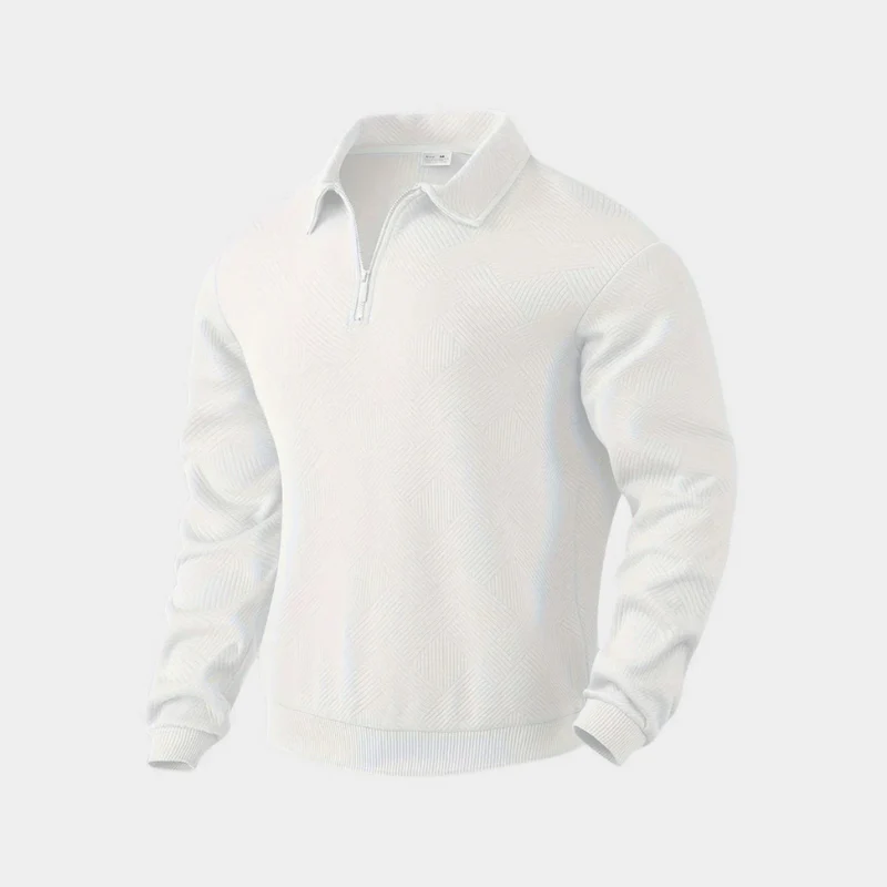 Herren stylischer warmer Pullover | reißverschluss - Image 8