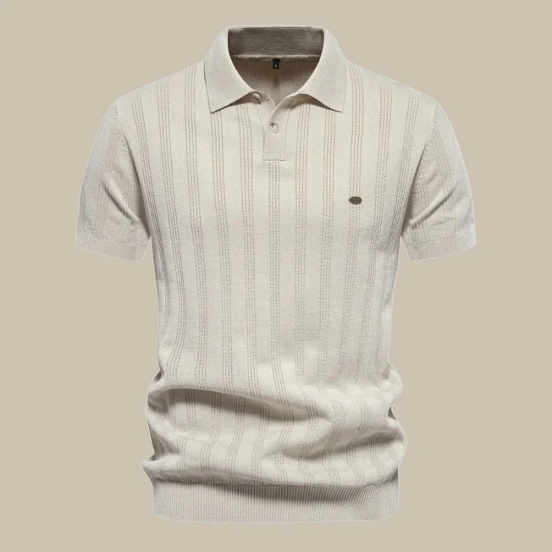 Herren stylisches Poloshirt | Schwarz - Image 3