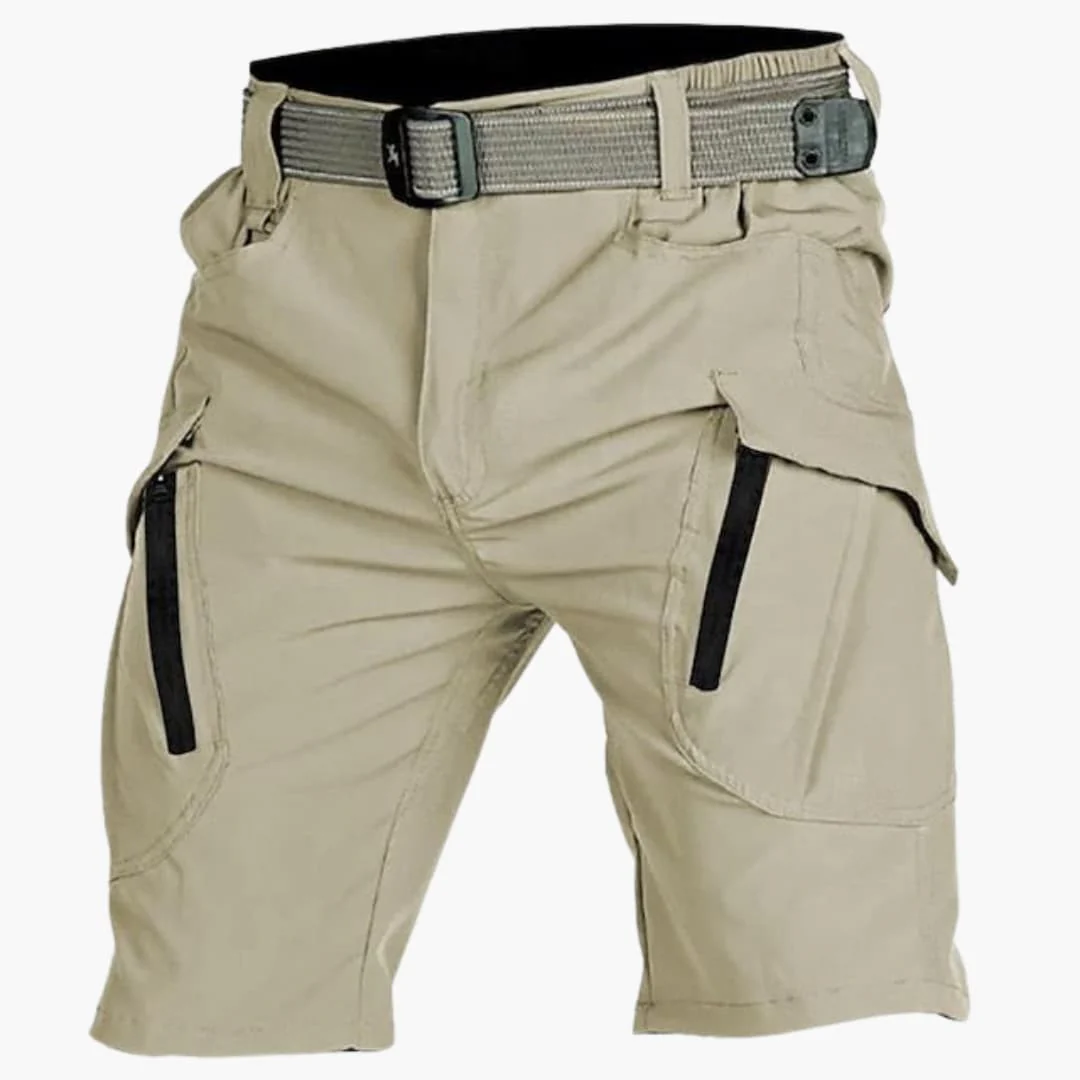 Herren Tactical Sommershorts mit Cargotaschen und Gürtel - Image 4