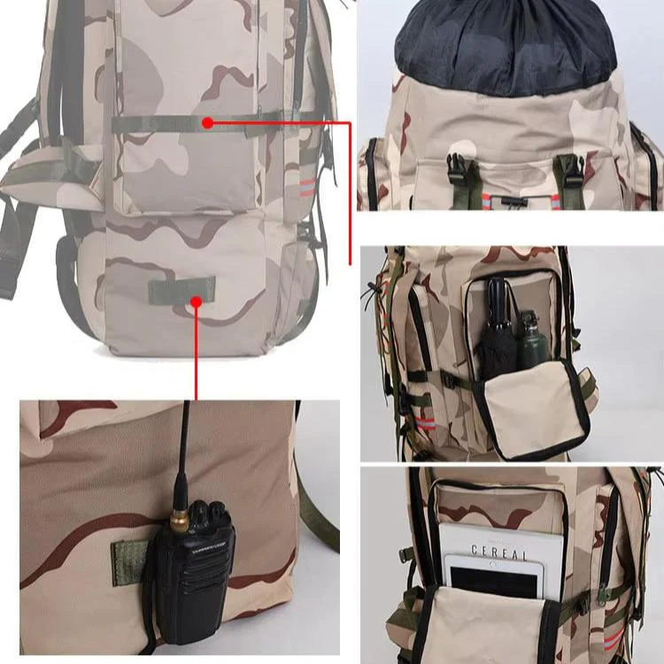 Herren Taktisch Geräumig Outdoor Wanderrucksack | Reise - Image 4