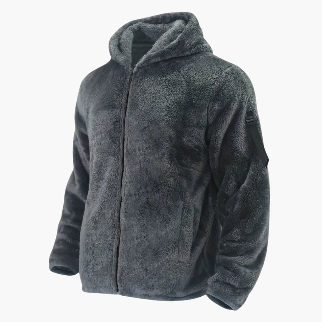 Herren Teddy jacke mit Reißverschluss und langen Ärmeln - Image 21