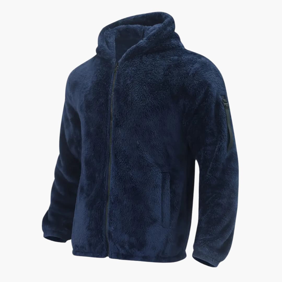 Herren Teddy jacke mit Reißverschluss und langen Ärmeln - Image 22