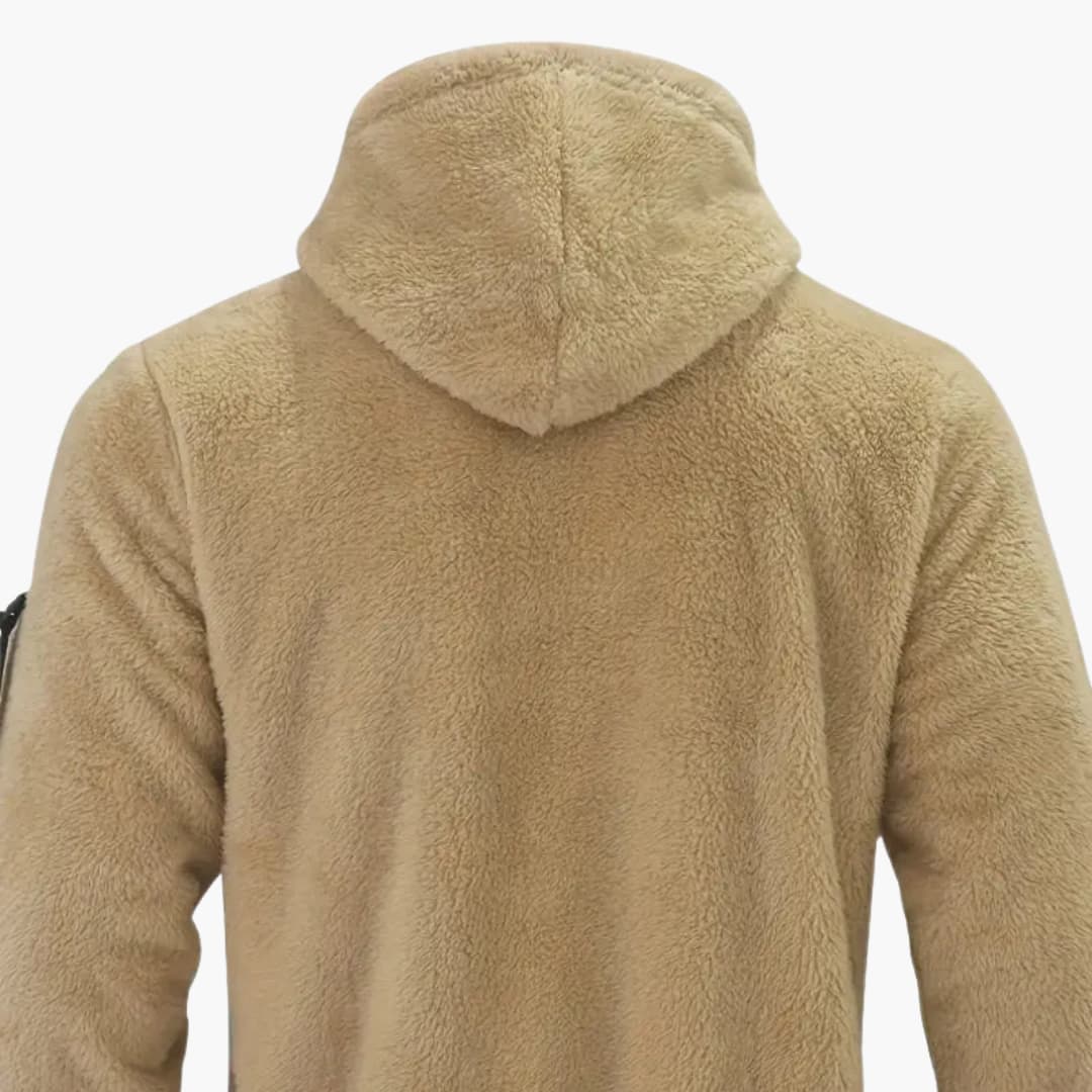 Herren Teddy jacke mit Reißverschluss und langen Ärmeln - Image 25