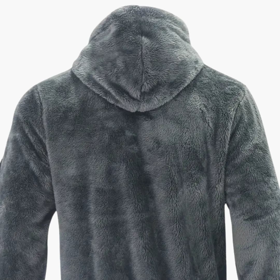 Herren Teddy jacke mit Reißverschluss und langen Ärmeln - Image 9
