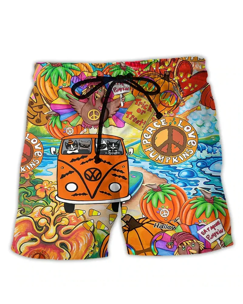 Herren Trendige Graffiti Badeshorts | Bequem und Schnell Trocknend - Image 3