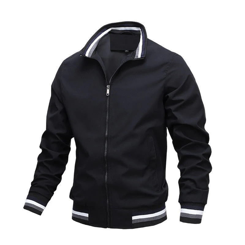 Herren Übergangsjacke Bomberstil | Lässiger Look - Image 3