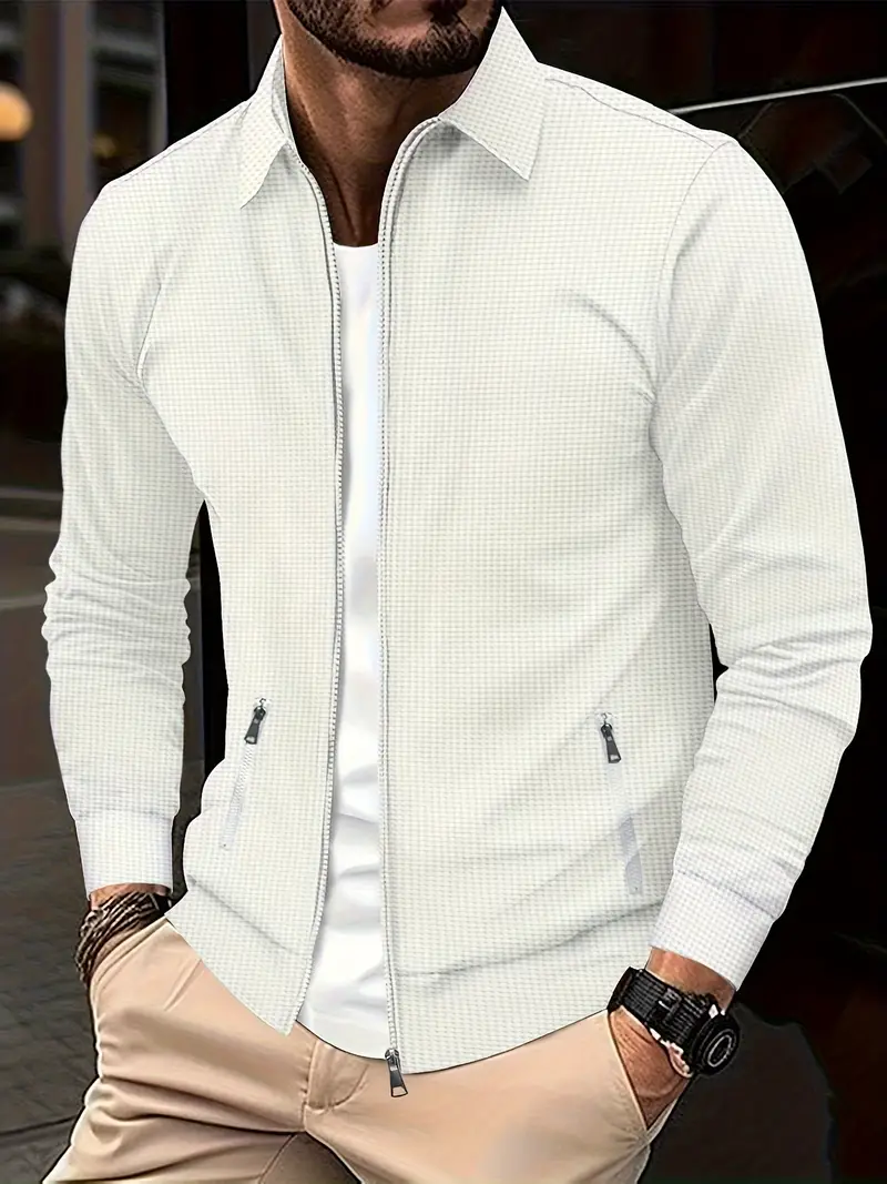 Herren Übergangsjacke Reißverschluss | Schmaler Schnitt - Image 3