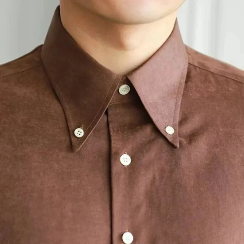 Herren Vintage-Businesshemd | Langarm - Image 2