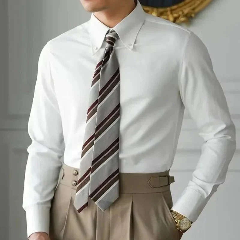 Herren Vintage-Businesshemd | Langarm - Image 3