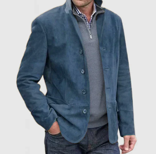 Herren Vintage Button-Down-Jacke - Image 3