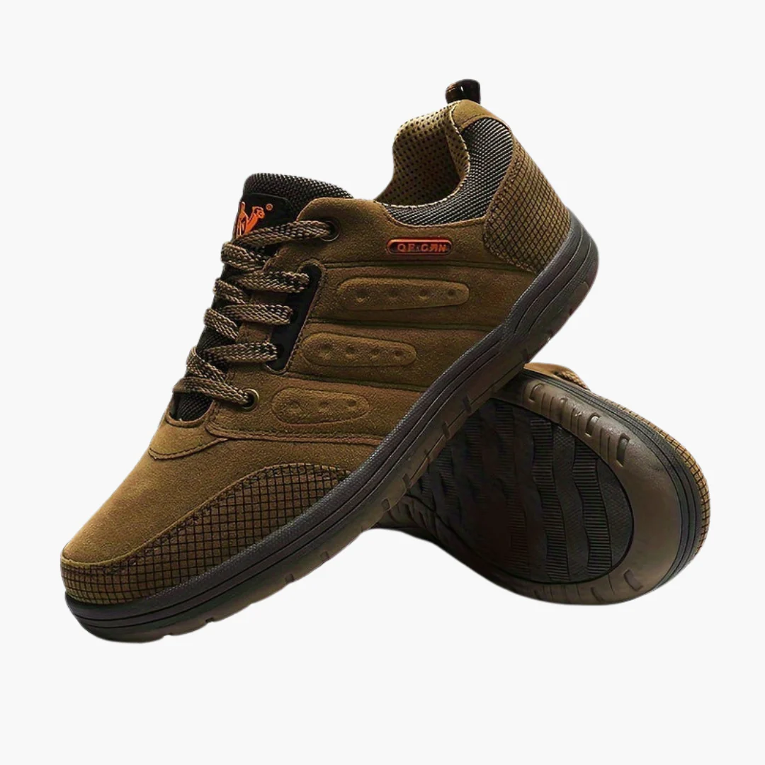 Herren Wanderschuhe mit Schnürverschluss und strukturierter Außensohle - Image 2