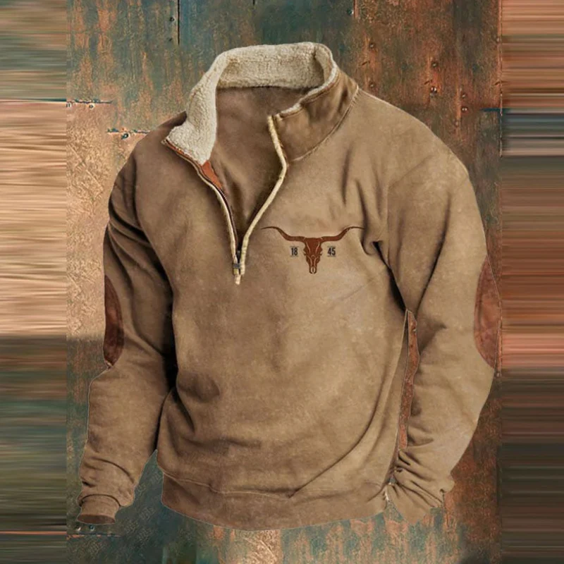 Herren warmer Vintage-Pullover | Norweger - Image 3