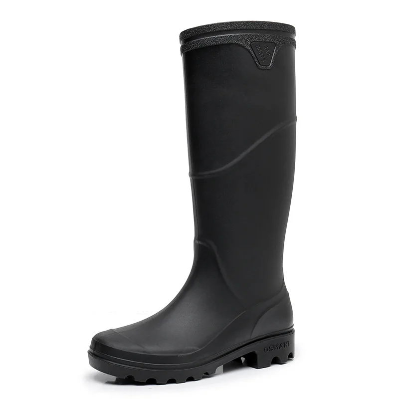Herren Wasserdichte Gummistiefel | Schwarz - Image 3