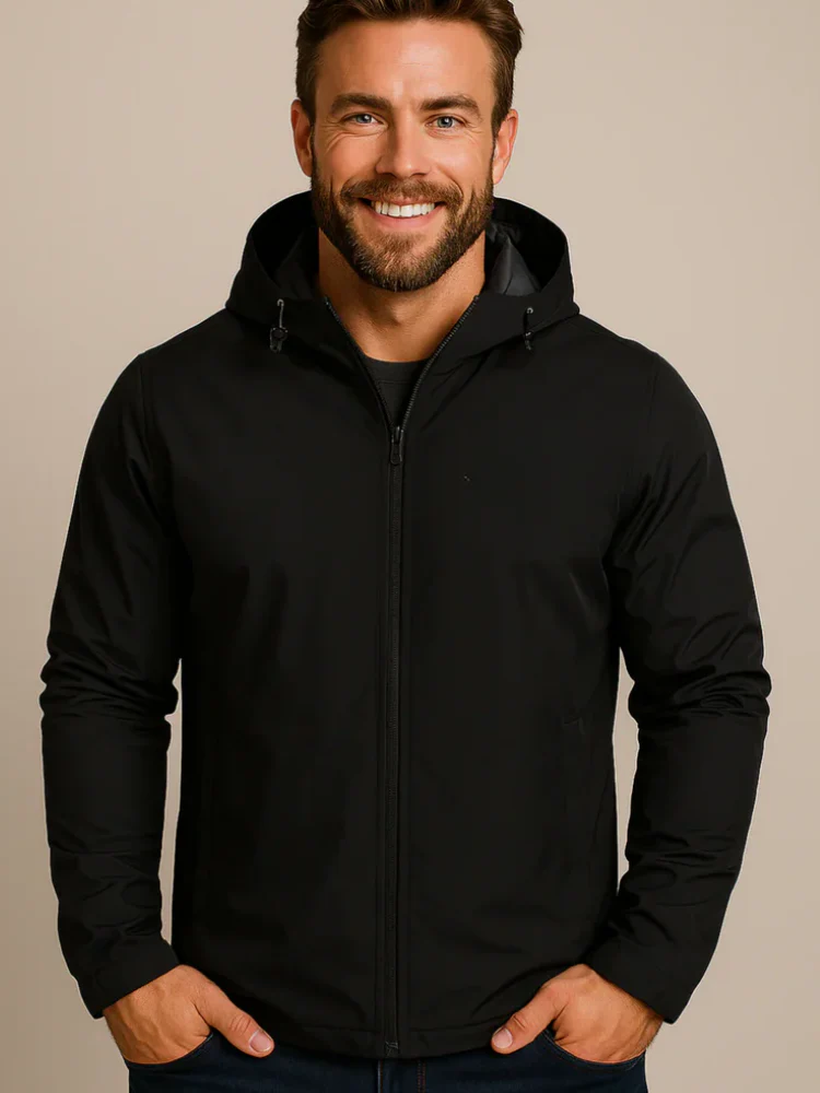 Herren wasserdichte Kapuzenjacke | Ultraleichte - Image 3