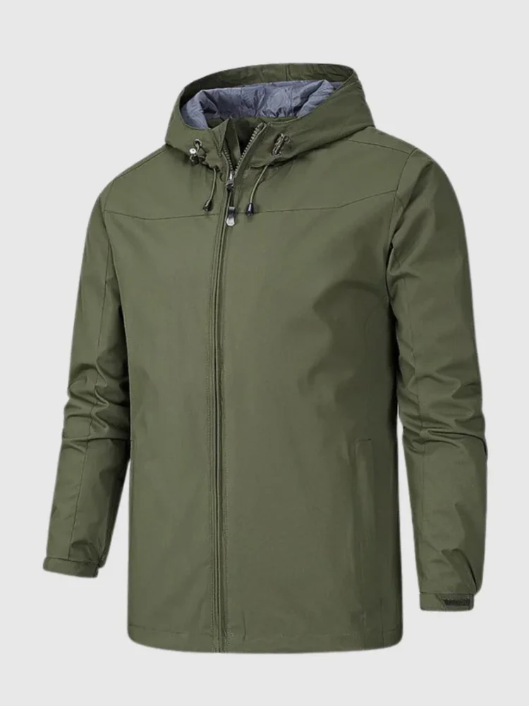 Herren wasserdichte Kapuzenjacke | Ultraleichte - Image 6