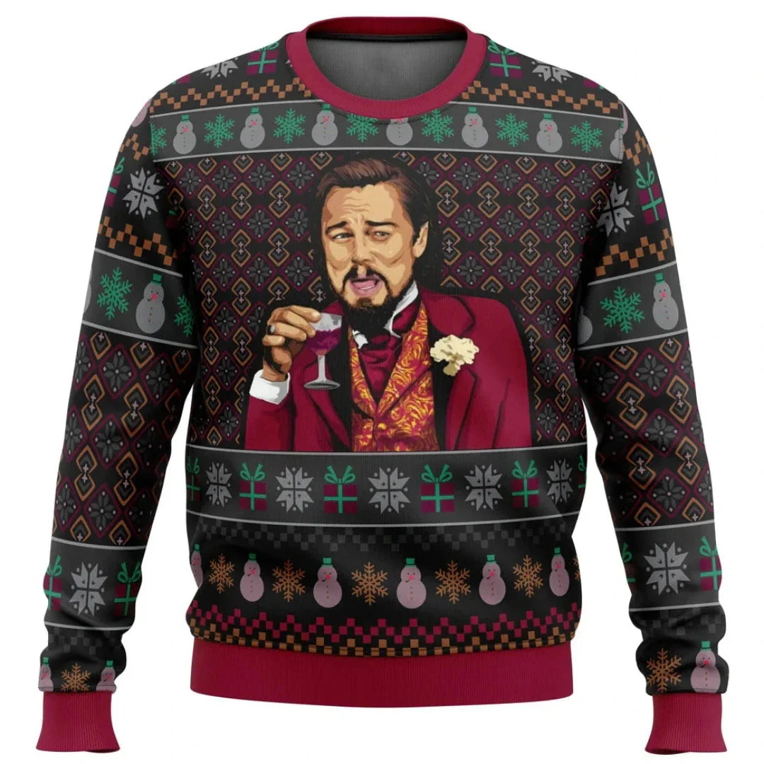 Herren Weihnachts Pullover Festliches Design Warmes Isoliergewebe - Image 2