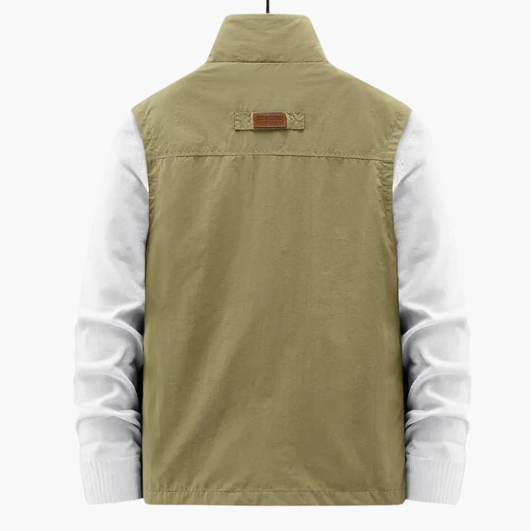 Herren Weste mit Reißverschluss und mehreren Taschen - Image 7