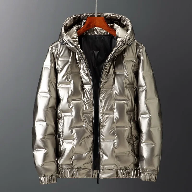 Herren Winter Daunen Jacke | mit Kapuze