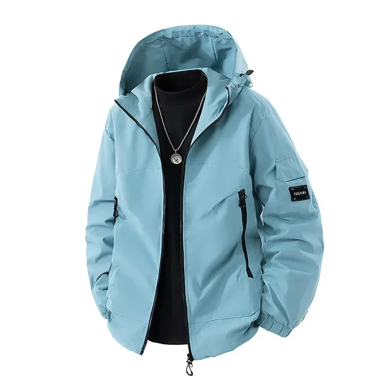 Herren Winter Skijacke mit Kapuze | Übergröß - Image 3