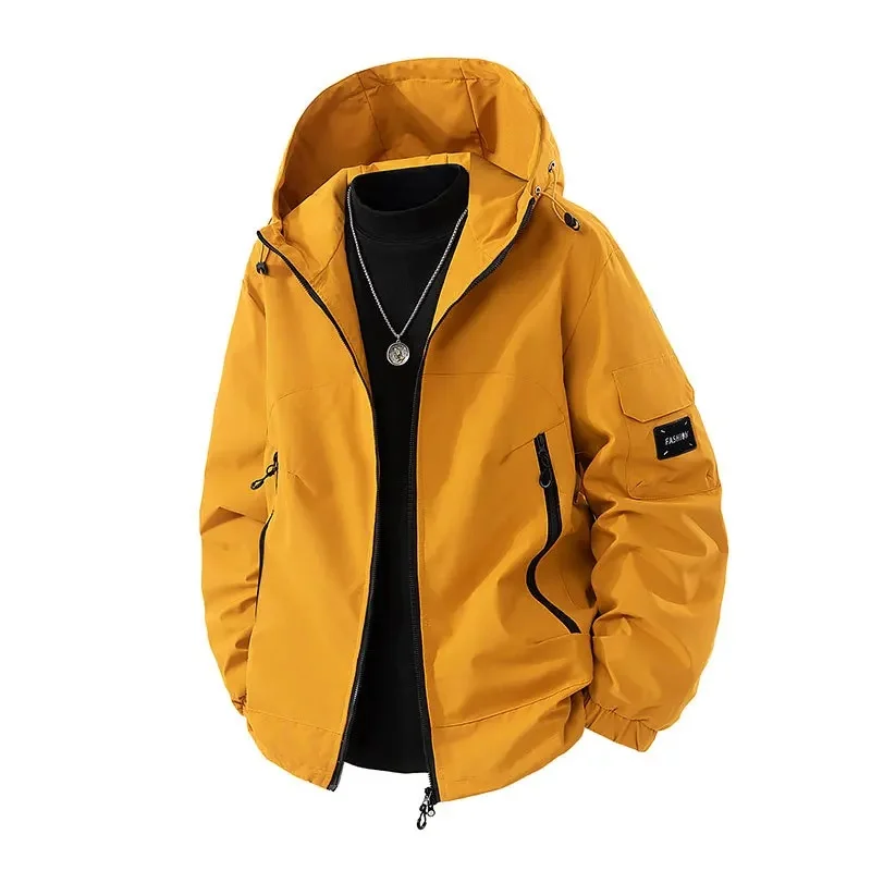 Herren Winter Skijacke mit Kapuze | Übergröß - Image 5
