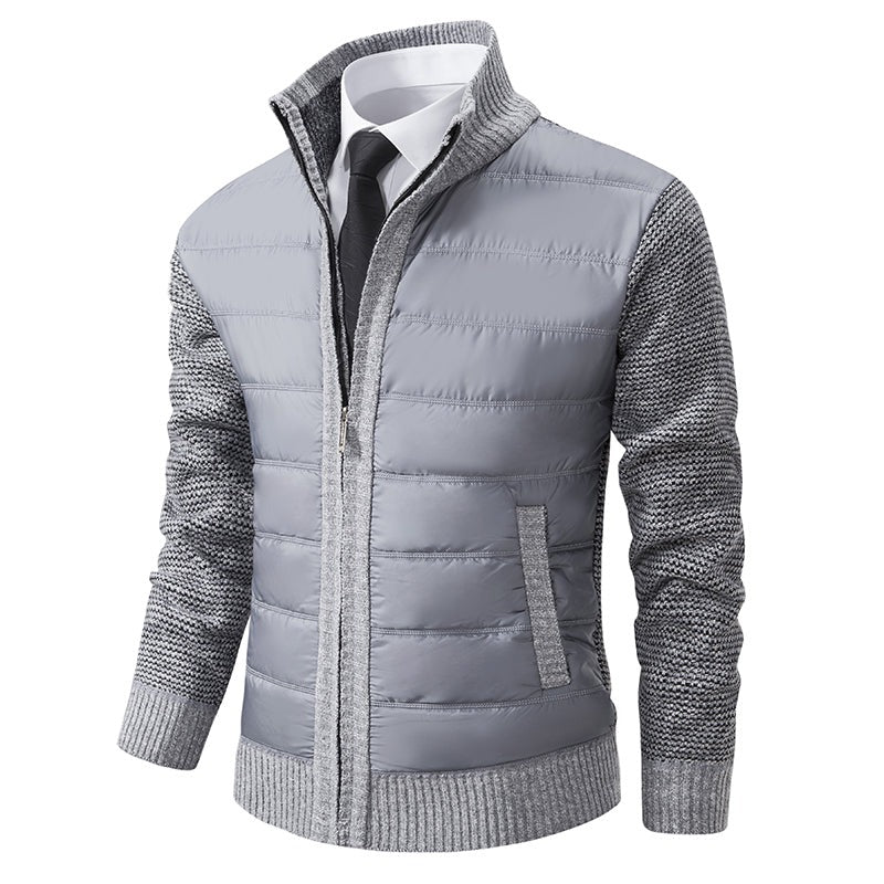 Herren Winter Strickjacke | Mit Reißverschluss - Image 3