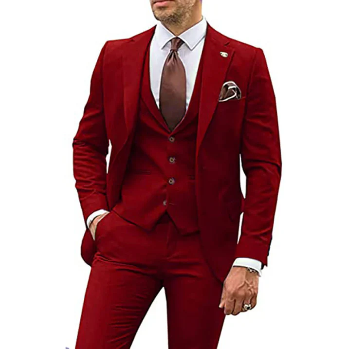 Herrenanzug Slim Fit für Hochzeitsgäste | 3-teilig - Image 4
