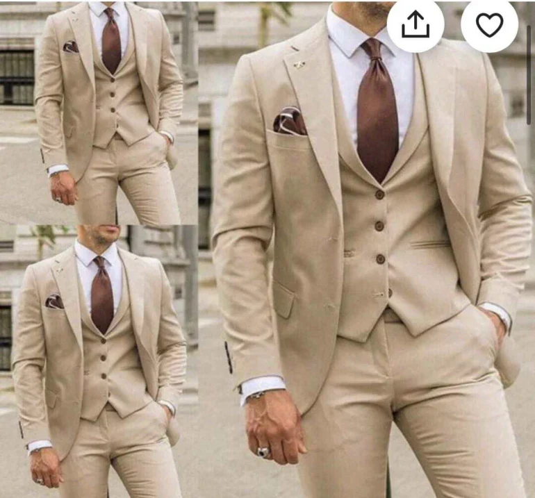 Herrenanzug Slim Fit für Hochzeitsgäste | 3-teilig - Image 5