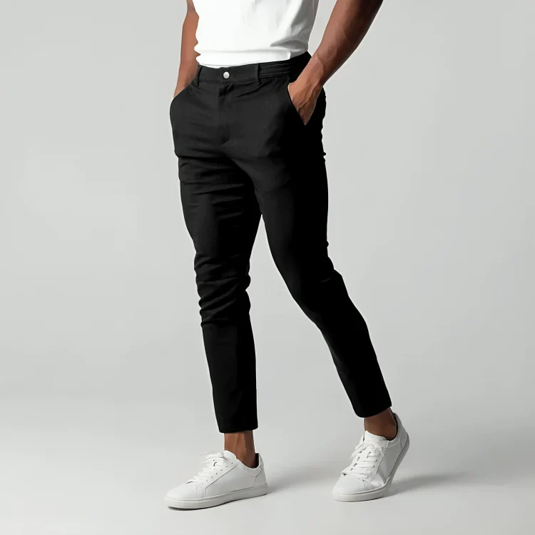 Herrenhose | Chino mit gerader Beinführung - Image 5