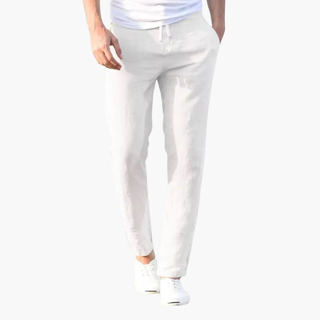 Herrenhose mit Kordelzugbund und schmaler Passform - Image 5