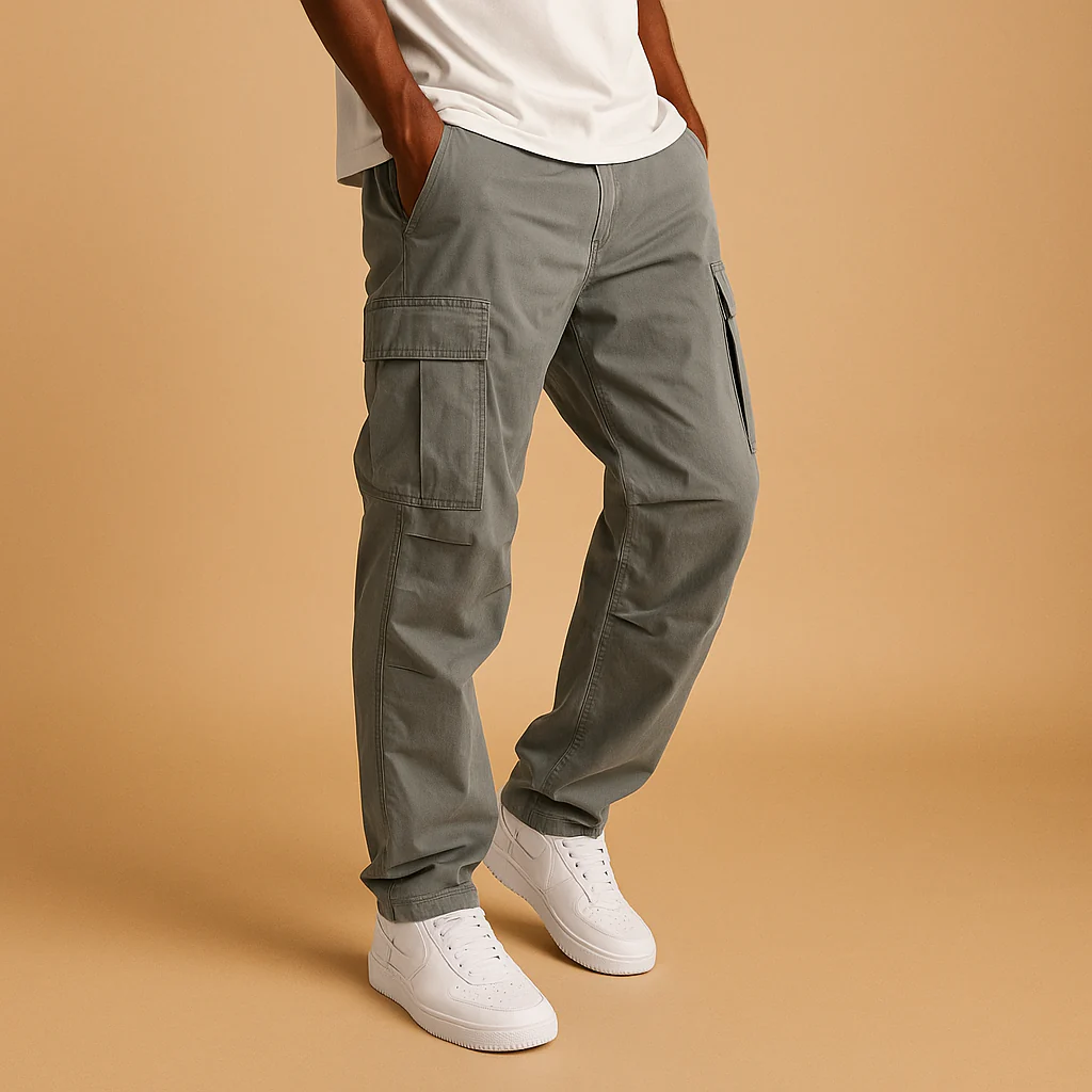 Herrenhose mit Taschenausrichtung | Gerade Form - Image 2